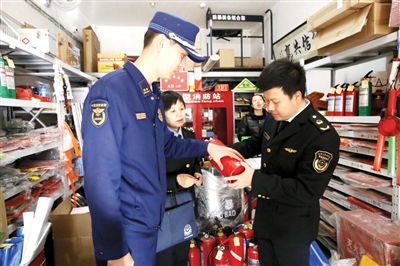 直击宁夏严打 三无 消防产品
